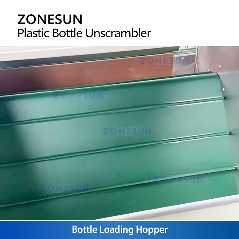 Plastic bottle loading system