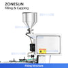 ZONESUN ZS-AFC47 Nail Polish Filling & Capping Monoblock Machine