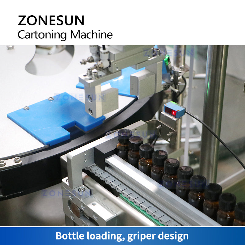 ZONESUN ZS-MSZH50L Automatic Vertical Box Sealing Machine