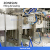 ZONESUN ZS-SPFC2 Automatic Spout Pouch Bag Forming Liquid Filling and Sealing Machine For Beverage, Cosmetic