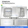 ZONESUN ZS-FK55 Automatic Cardboard Sleeving Machine Food Tray Packaging Equipment