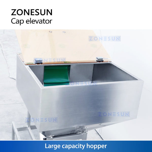 ZONESUN ZS-SLJ5 Automatic Cap Lifter for Seamless Packaging Lines