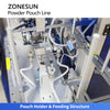 ZONESUN ZS-AFS320 Premade Pouch  Protein Powder Filling and Vacuum Sealing Machine