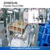 ZONESUN ZS-AFS210 Automatic Powder Pouch Bag Filling Sealing Machine