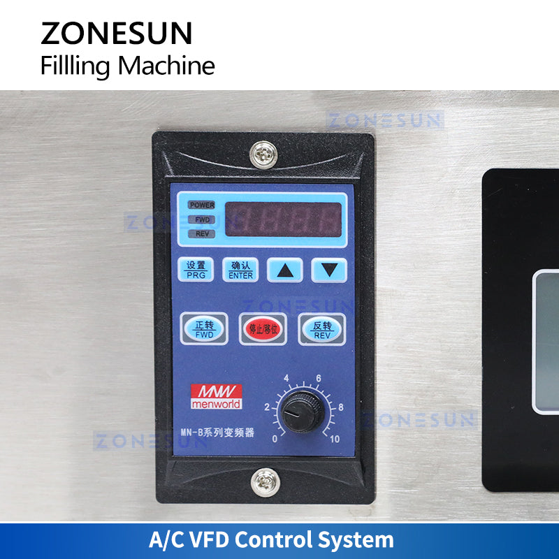 ZONESUN ZS-RPW35L Rotary Lobe Paste Filling Machine 35L/min