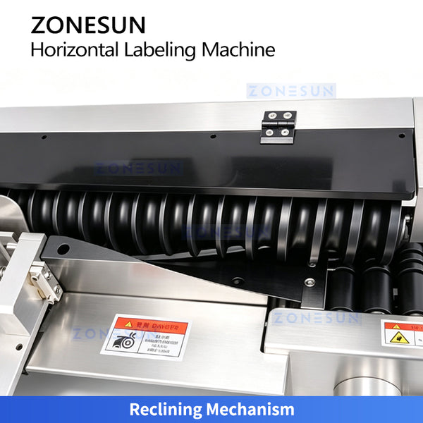 ZONESUN ZS-TBRH200 Automatic Horizontal Labeling Machine for Ampoules Vials and Small Bottles