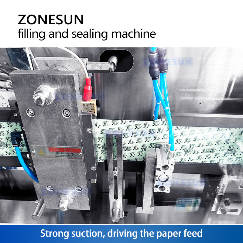 ZONESUN ZS-FS120C Filling Sealing Machine For Easy Snap Bag Liquid & Cosmetic