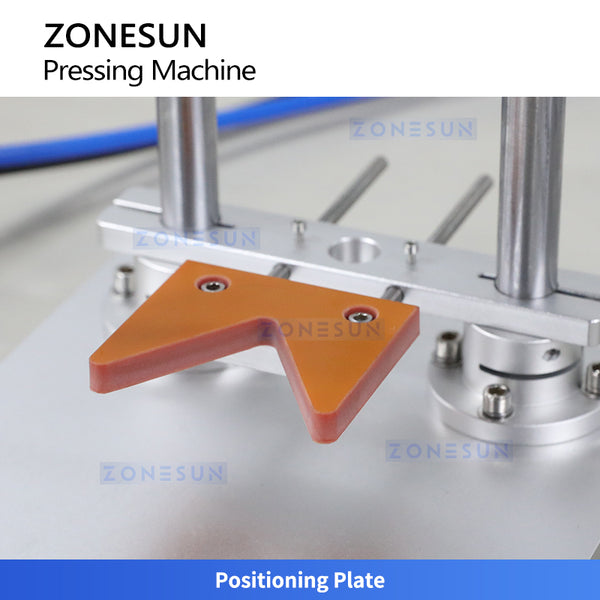 ZONESUN ZS-XG70ZC Pneumatic Jar Pressing Machine For Wine Bottle, T-Cork, Spray Outer Cap, Whisky