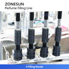 ZONESUN ZS-FAL180X11 Perfume Bottle Filling Capping Production Line