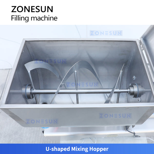 ZONESUN ZS-GTU1 Pneumatic Paste Filling Machine With Mixer