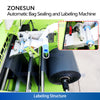 ZONESUN ZS-TB103 Automatic Bag Sealing and Labeling Machine