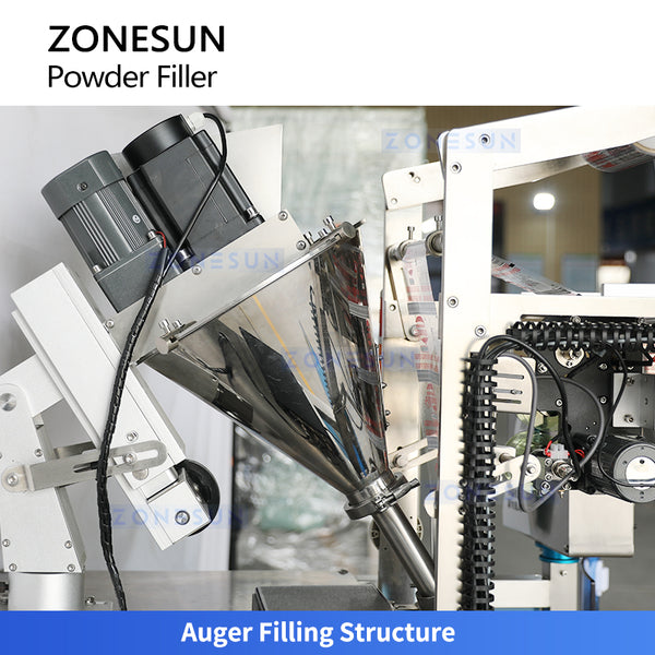 ZONESUN ZS-FS220P Powder Sachet Packaging VFFS Machine