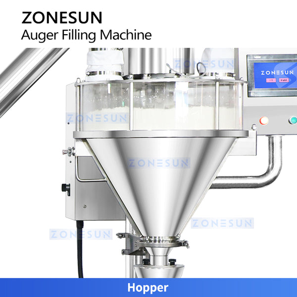 ZONESUN ZS-FM750F Semi-Automatic Auger Dry Powder Filling Machine