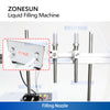 ZONESUN ZS-DPYT200 Dual Nozzle Diaphragm Pump Liquid Filling Machine