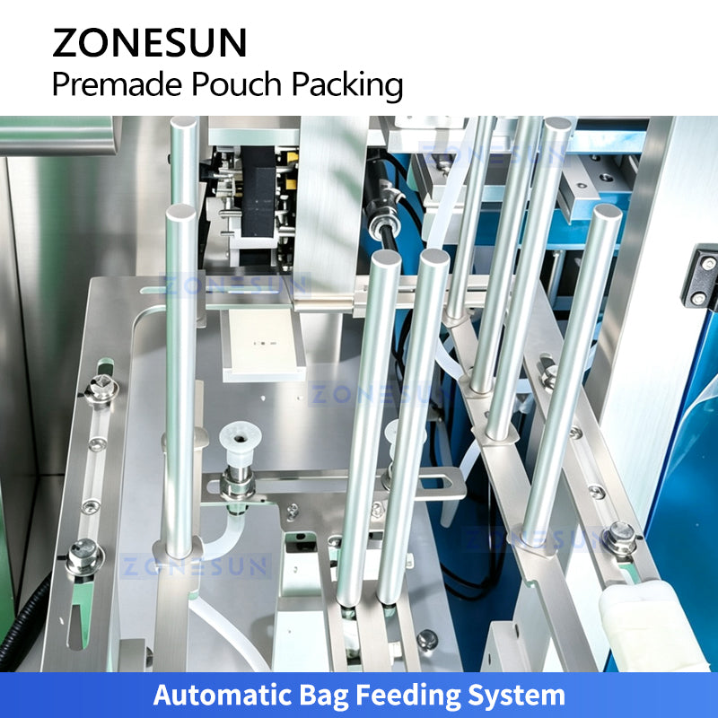 ZONESUN ZS-JF216 Automatic Solid Product Counting & Premade Pouch Packing Machine