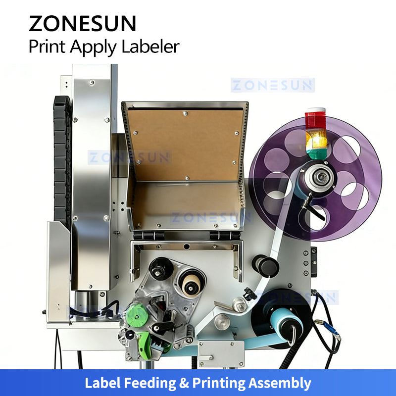 ZONESUN Thermal Flat Labeling Machine