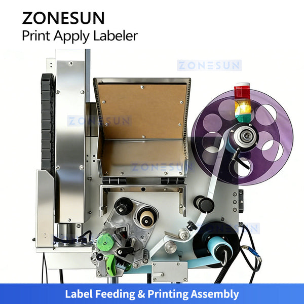 ZONESUN Thermal Flat Labeling Machine