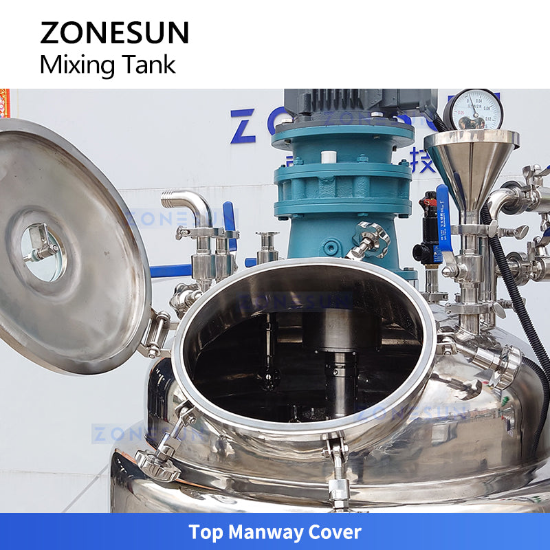 Vacuum Emulsifying Mixer Tank