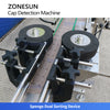 ZONESUN ZS-MD2 Automatic Defective Bottle Cap Detection and Rejection Machine