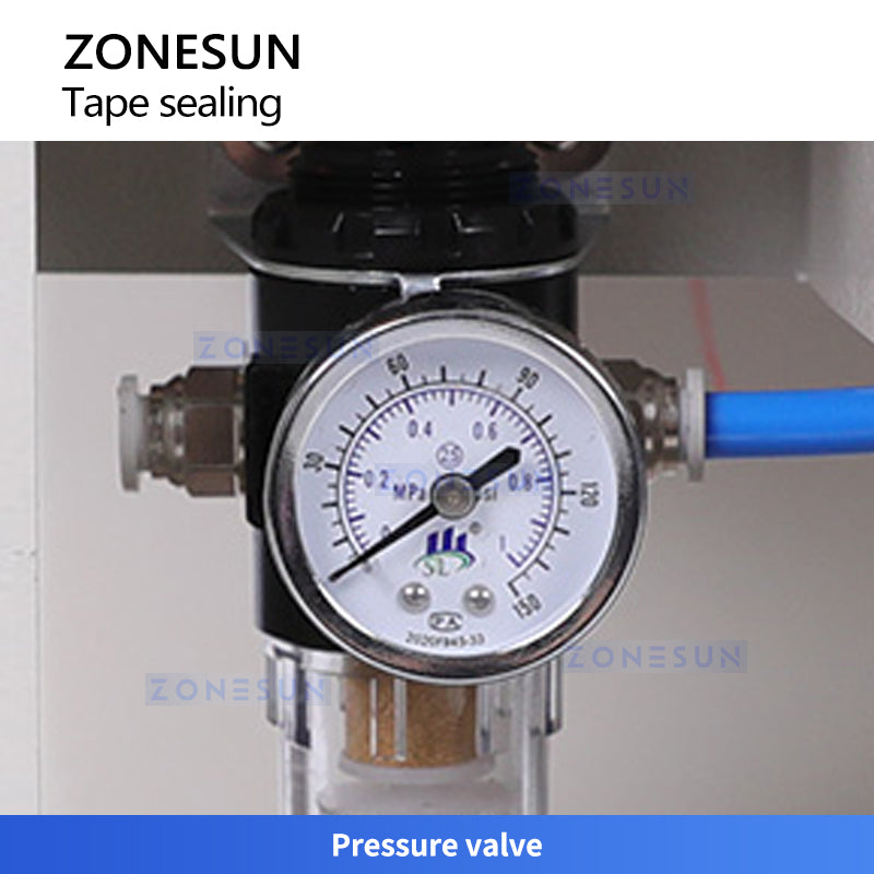 ZONESUN ZS-TFX30 Carton Ring‑type Tape Sealing Machine Box Cross-Taping Equipment