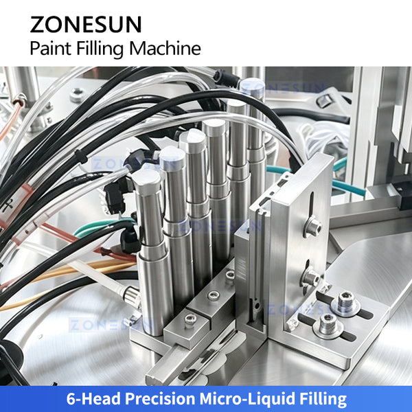 ZONESUN ZS-YL11 Automatic Rotary Paint Filling and Closing Machine