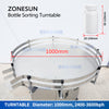 ZONESUN ZS-SP1000 Automatic Bottle Unscrambler Sorting Machine For Production Line