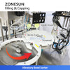 ZONESUN ZS-AFC7D Automatic Perfume Filling and Capping Machine for Small Volume Spray Bottles