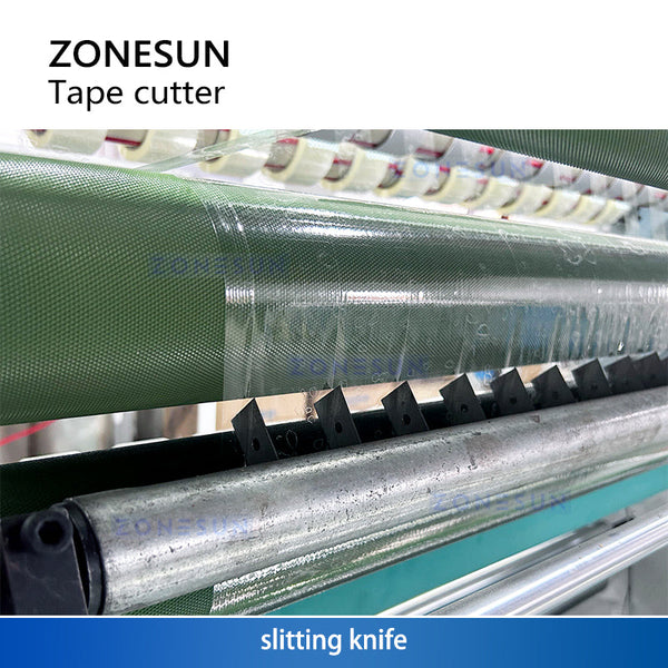 tape roll cutting machine