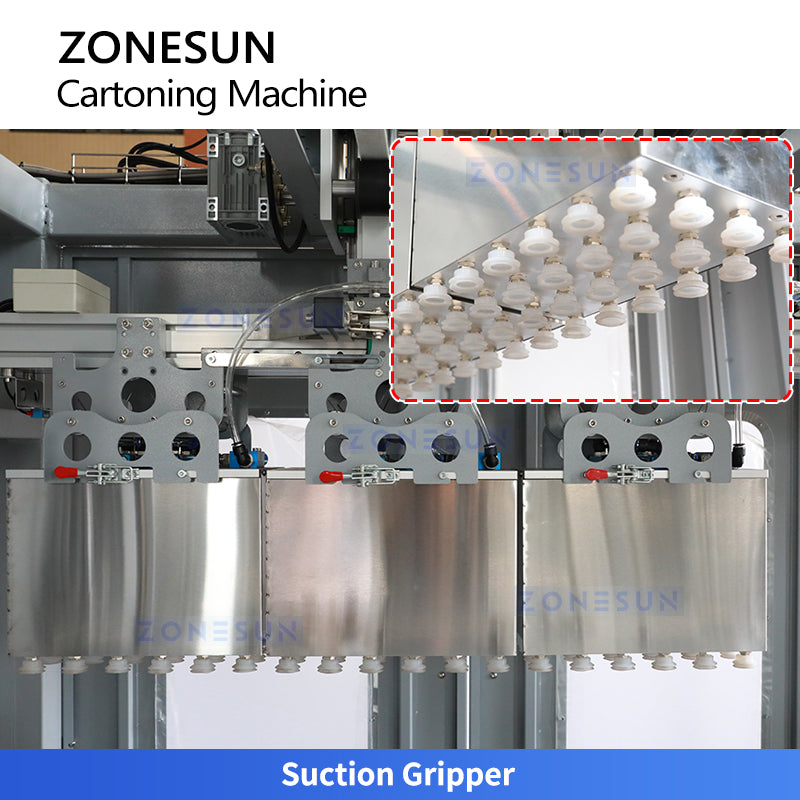 ZONESUN ZS-CPL2 Fully Automatic Bottle Tins Cartoning Machine