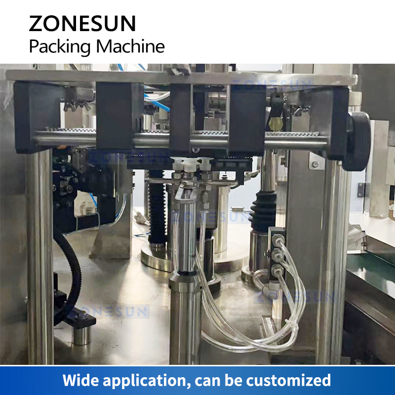 ZONESUN ZS-BZJ10P Automatic Pouch Bag Liquid Paste Granule Filling Sealing Machine