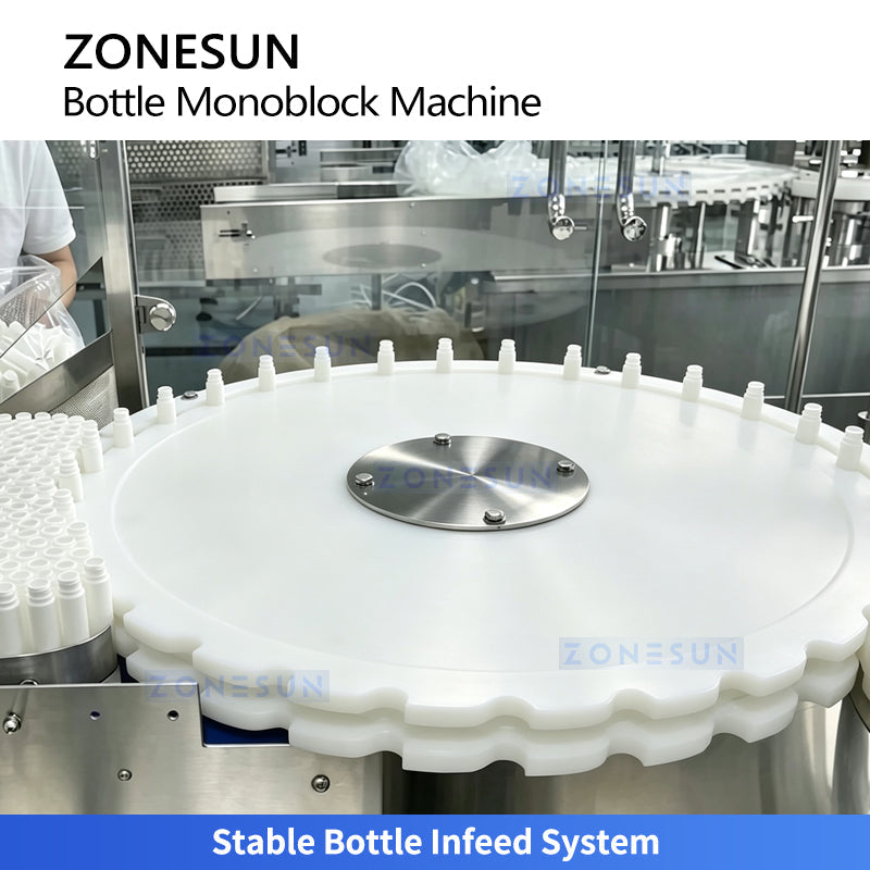 ZONESUN ZS-KGFX32 Automatic 30 ml PP Bottle Washing Filling Capping Monoblock