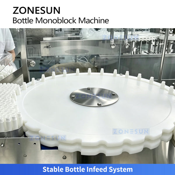 ZONESUN ZS-KGFX32 Automatic 30 ml PP Bottle Washing Filling Capping Monoblock