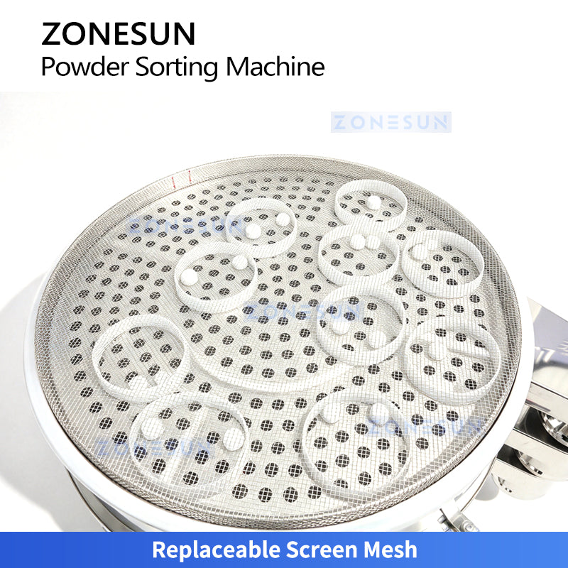 ZONESUN ZS-ZDS800 Vibratory Powder Screening Machine for Particle Separation