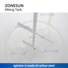 ZONESUN ZS-PPMT1500L PP Mixing Tank for Corrosive Liquid