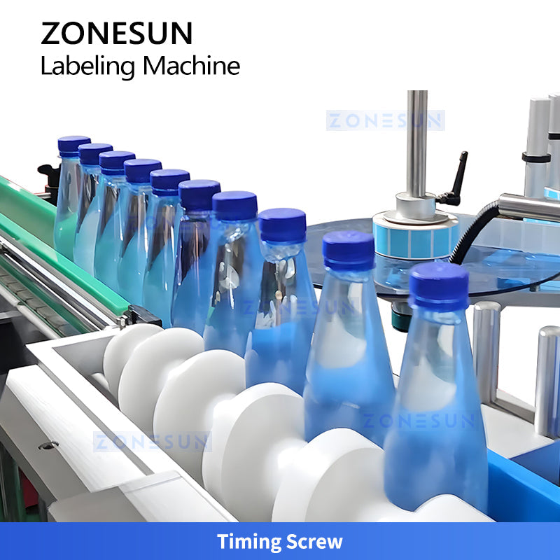 ZONESUN Round Bottle Labeling Machine