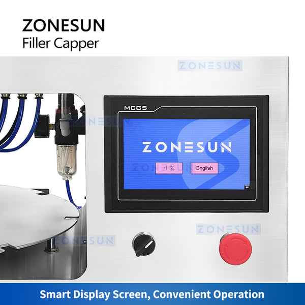 ZONESUN ZS-SVFC1 Rotary Spout Pouch Filler Servo Motor Filling Sealing Machine