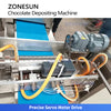 ZONESUN ZS-DJ400 Automatic Chocolate Depositor Machine for Chocolate Chips Drops and Buttons