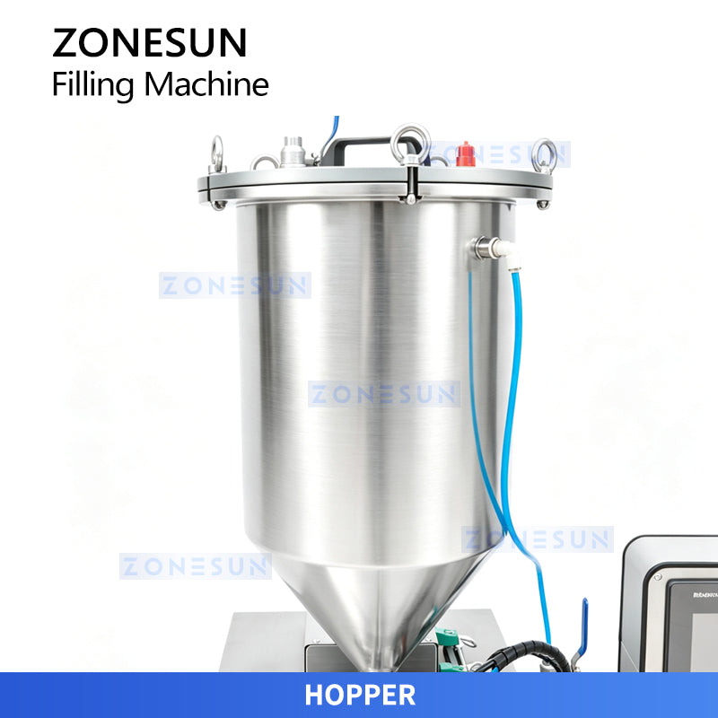ZONESUN ZS-GTPP1M Small Volume Cosmetic Cream and Paste Filling Machine