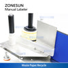 ZONESUN ZS-TB3 Manual Labeling Machine for Round, Square, Polygon Bottles
