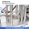 ZONESUN ZS-AFK350 Automatic Square Oval & Round Metal Can Seaming Machine