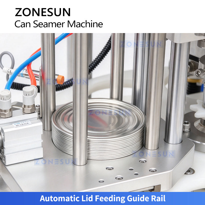 ZONESUN ZS-AFK350 Automatic Square Oval & Round Metal Can Seaming Machine