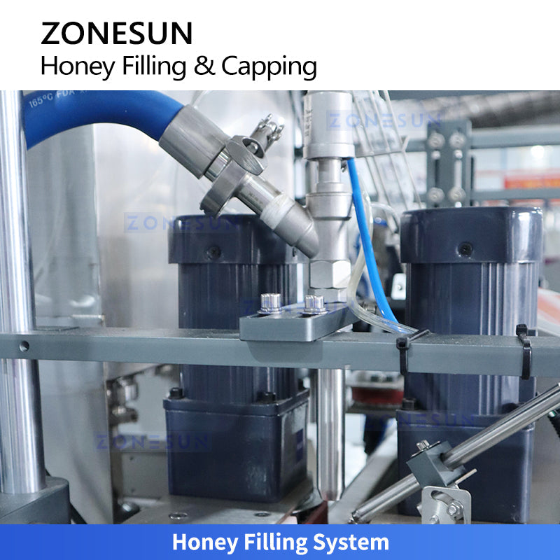 Stainless steel honey bottling machine