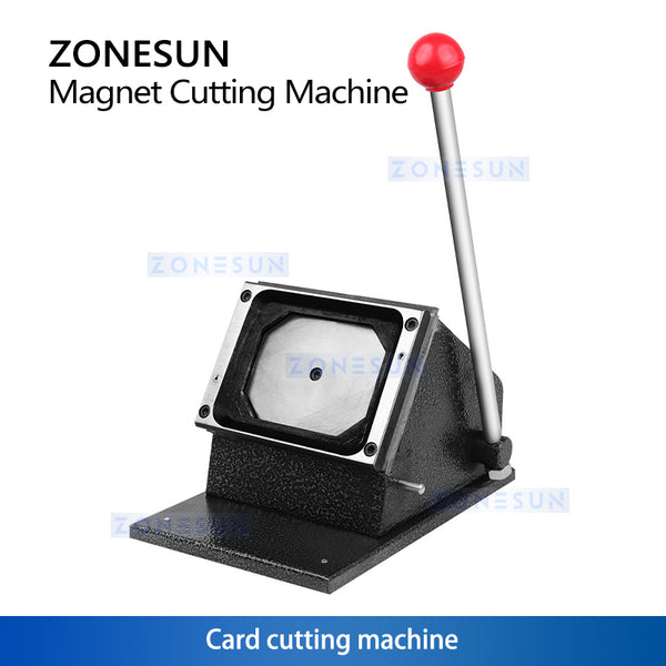 ZONESUN ZS-PCM2 Customizable Badge Handmade Equipment and Card Cutting Machines