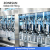 ZONESUN ZS-EVF02 Automatic 8-Head Tracking Edible Oil Filling Machine