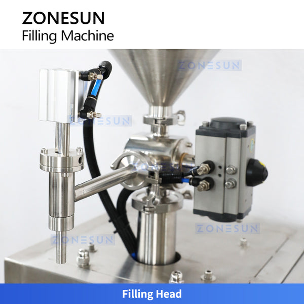 ZONESUN Servo Motor Paste Filling Machine