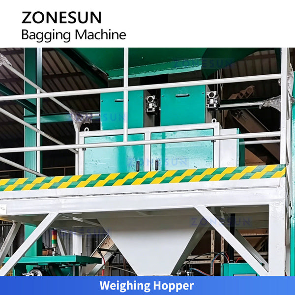 ZONESUN Z5-AG300 Automatic Bagging & Weighing Machine for Grain Rice Corn Fertilizer Feed Plastic Granules and Powder Materials