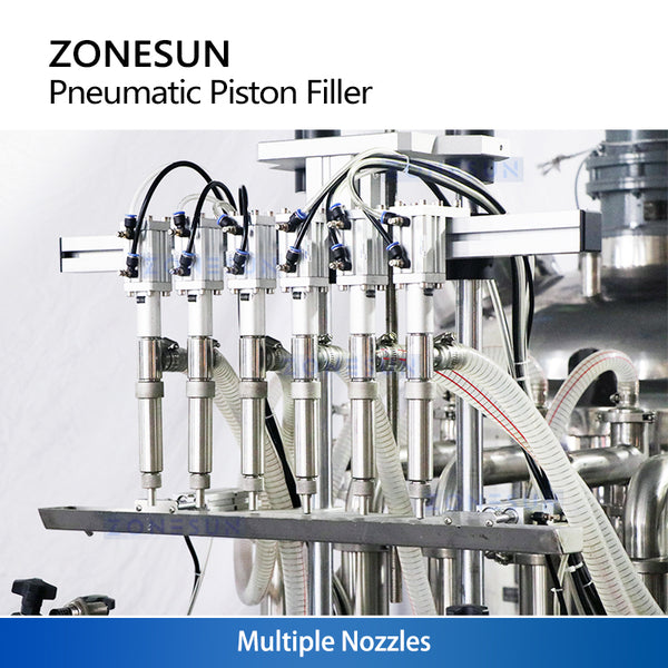  Automatic Liquid Piston Filling Machine