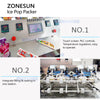 ZONESUN ZS-FS8 Ice Pop Packer Stick Filling Sealing Machine