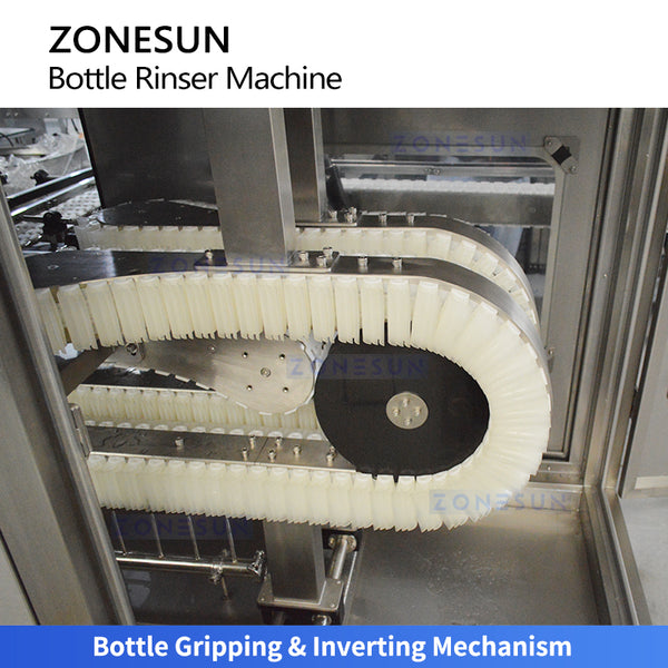 ZONESUN ZS-WB02A Automatic Bottle Rinser with Water and Air Cleaning Machine