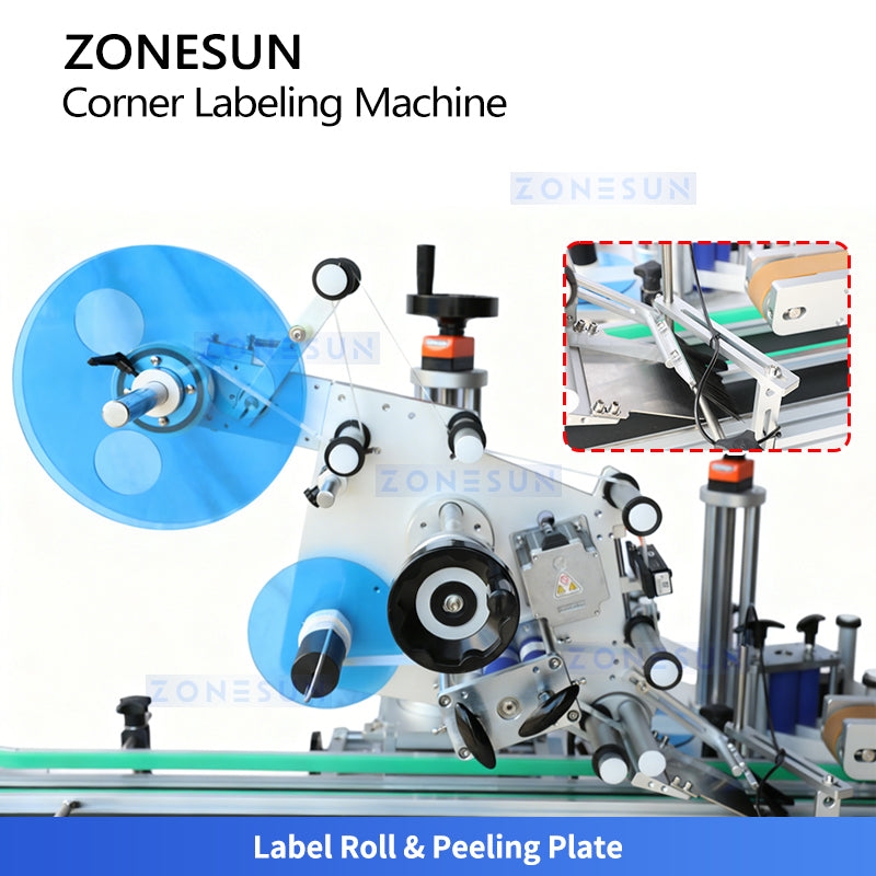 High Speed Corner Labeling Machine 